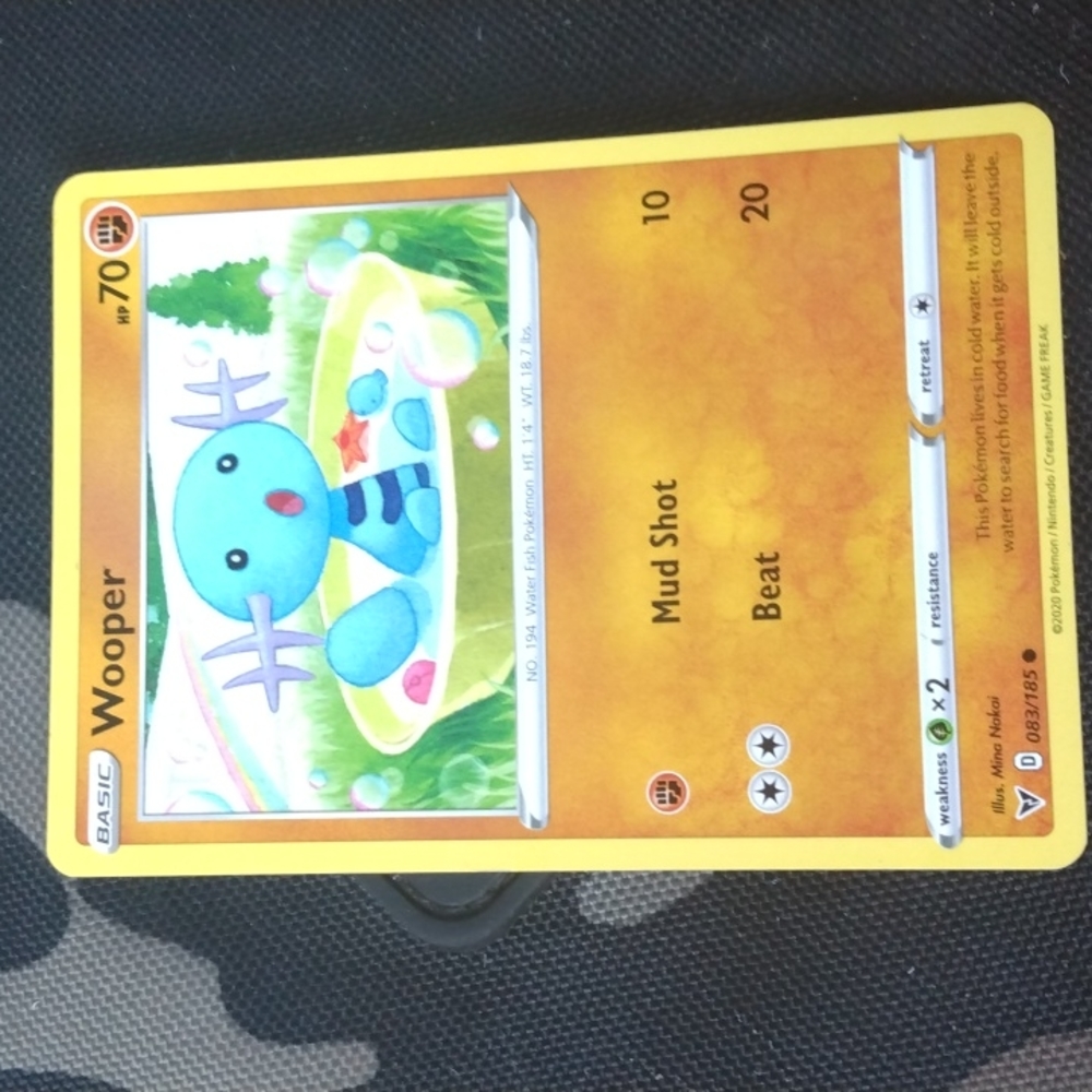 A wooper pokemon